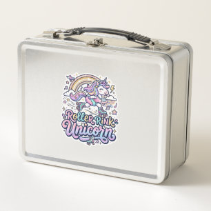 Pista de patinaje Unicornio Unicornio Pegatina vec