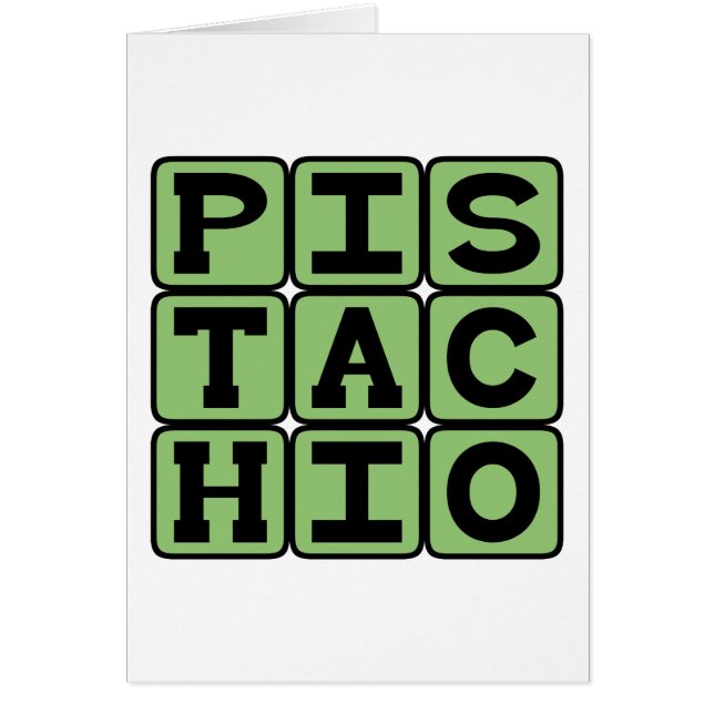 Pistacho, fruto seco (Frente)