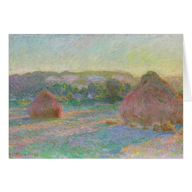 Pistas de arte de Verano Claude Monet (Anverso (Horizontal))