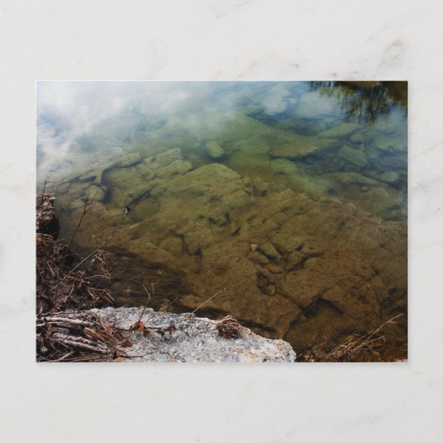 Pistas de dinosaurios en Texas 3 postales (Anverso)