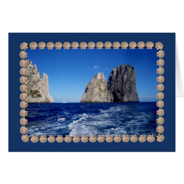 Pistas de Faraglioni, Isla de Capri - Golfo de Náp (Anverso (Horizontal))