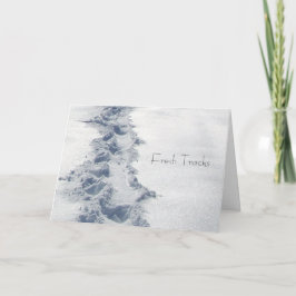 Pistas frescas de tarjetas inspiradoras