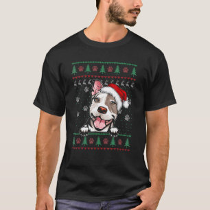 Pitbull Navidades Feo Sweater Funny Pit Bull Xma