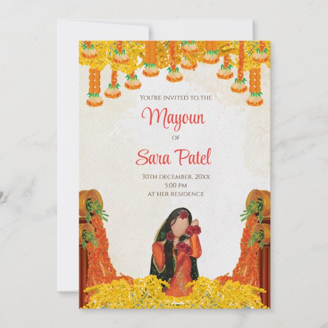 Pithi invita como invitaciones de Mayoun invita a  (Anverso)