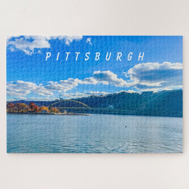 Pittsburgh Cityscape Jigsaw Puzzle (Horizontal)