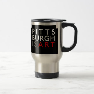 Pittsburgh es taza del viaje del arte