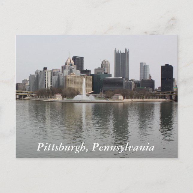 Pittsburgh, postal PA (Anverso)