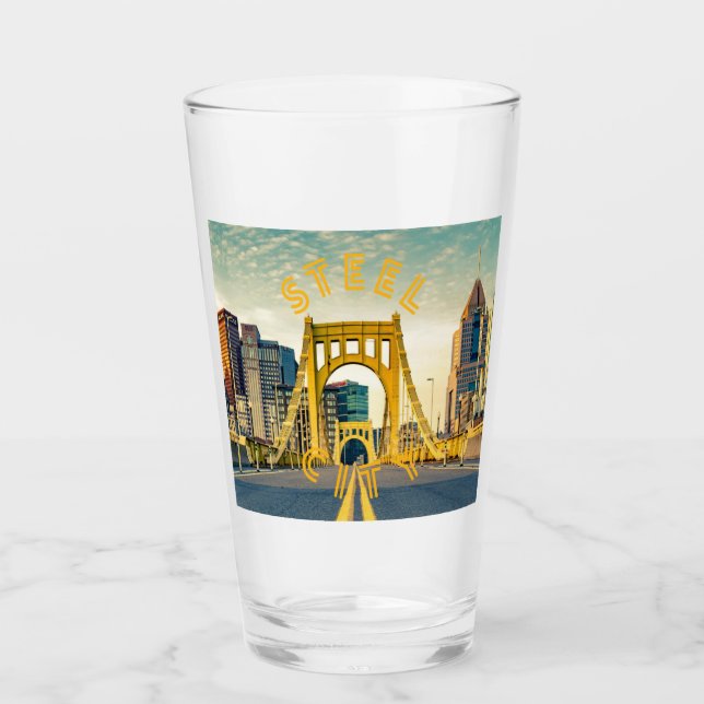 Pittsburgh Steel City Skyline 412 Pennsylvania Can (Anverso)