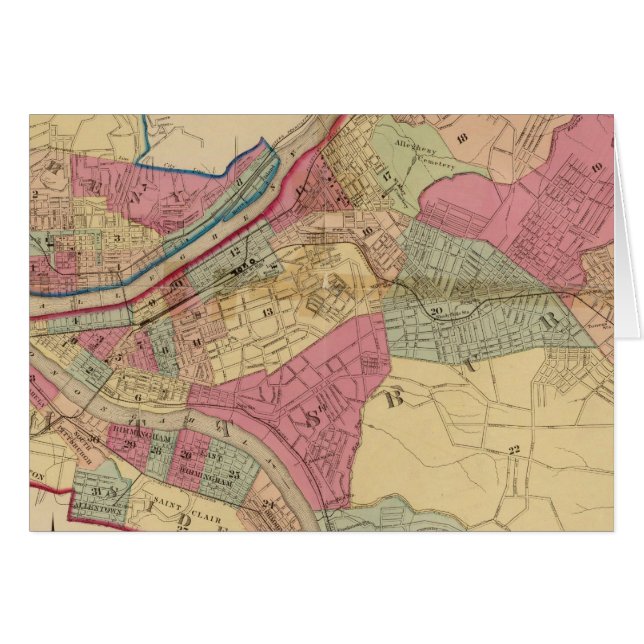 Pittsburgh y Allegheny (Anverso (Horizontal))