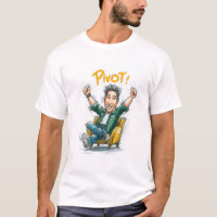Pivot Ross Tshirt para tus amigos Camiseta de rega