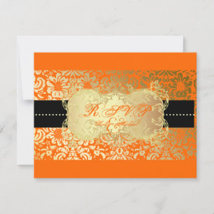 PixDezines 4.25"x5.5" rsvp fedor damasco para 5x7