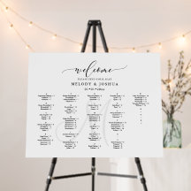 PixDezines Elegant Script Moderno Alpha Foam Board