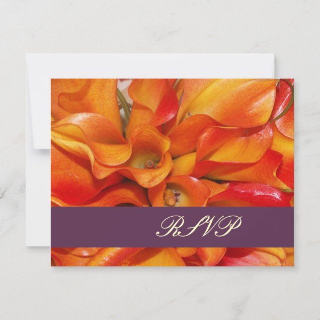PixDezines GRANDES NARANJAS RSVP LILIES (Anverso)