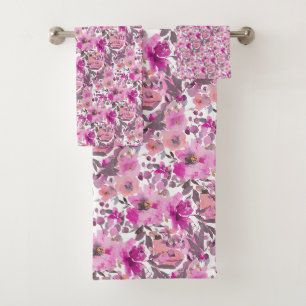 PixDezines H2 Flores de Verano Magenta Malva