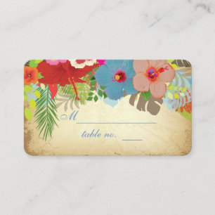 PixDezines hibiscus deseando tarjetas biz bien reg
