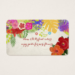 PixDezines hibiscus/fondo vintage