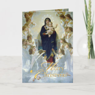 PixDezines Madonna+Ángeles, tarjetas de felicitaci