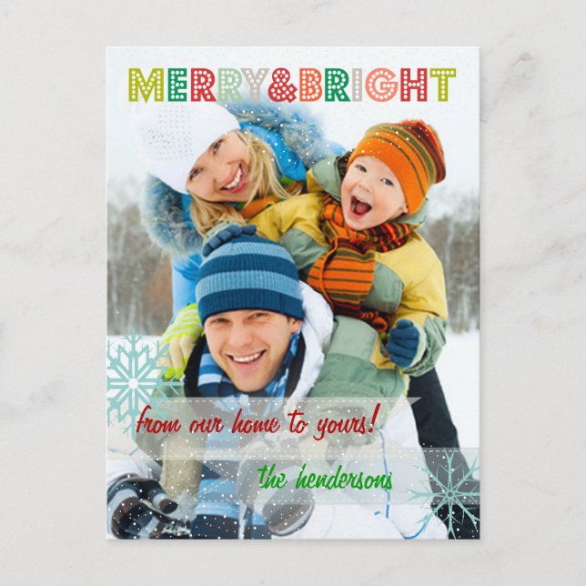 PixDezines rocia con plantilla de foto de nieve (Anverso)