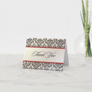 PixDezines Rossi Damask, Tarjetas de agradecimient