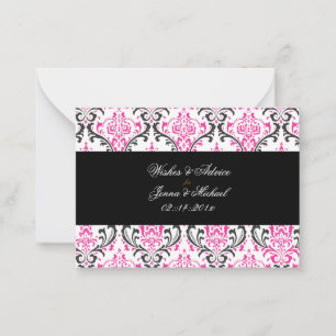 PixDezines Rossi Damask, tarjetas de consejo