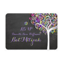 PixDezines rsvp árbol de la vida Bat Mitzvah