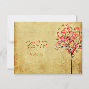 PixDezines rsvp arce vintage/naranja+rosa