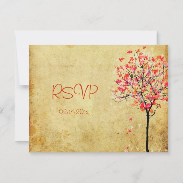 PixDezines rsvp arce vintage/naranja+rosa (Anverso)