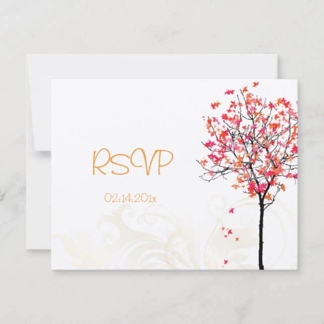 PixDezines rsvp arce vintage/naranja+rosa (Anverso)