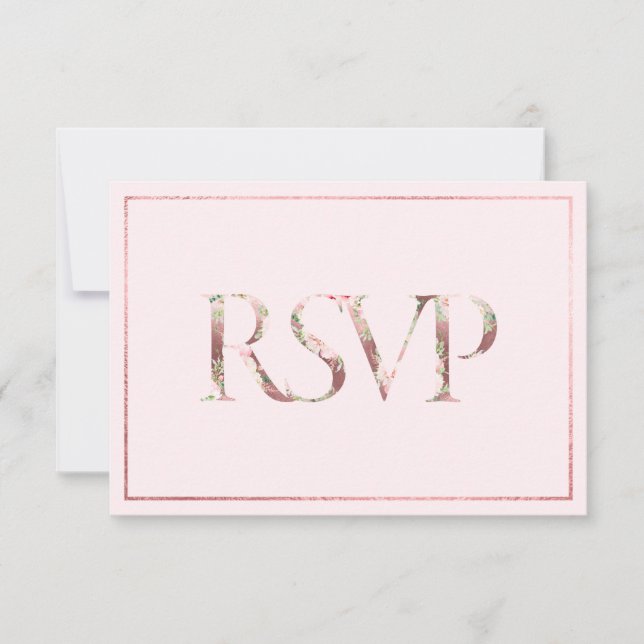 PixDezines RSVP Botánico|Fondo DIYROSA+PIZARRA (Anverso)