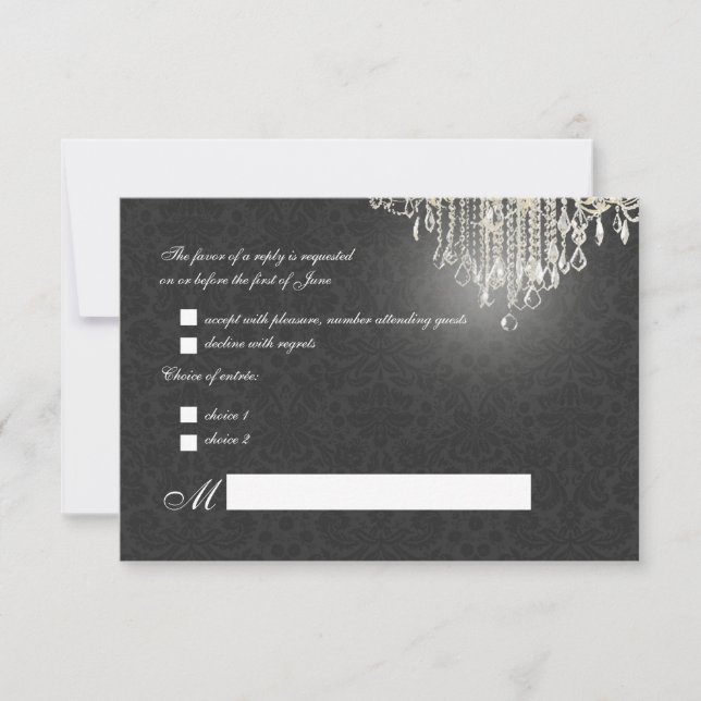 PixDezines rsvp candelabro de cristal + Desiree Da (Anverso)