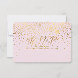 PixDezines RSVP Dazzled/Faux Gold/Rosa Quartz