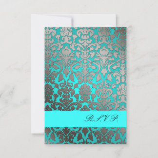 PixDezines rsvp Flora Damask/ aqua