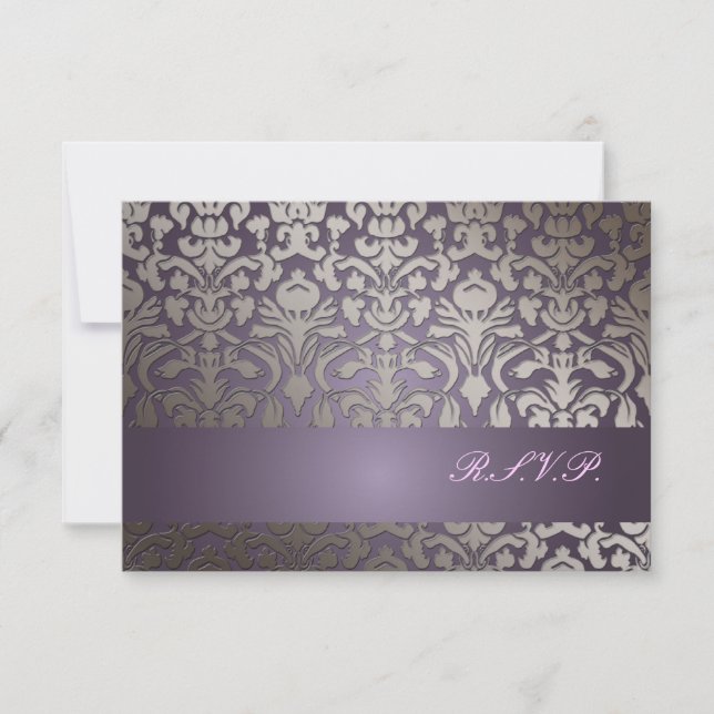 PixDezines rsvp Flora Damask/ plum (Anverso)