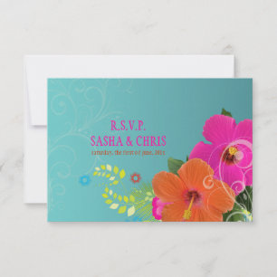 PixDezines rsvp hibiscus+fern