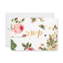 PixDezines RSVP Jardín/Rosas en Capullo/peonias/Re