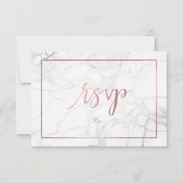 PixDezines RSVP Marble/Faux Rosa Gold (Anverso)