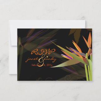 PixDezines rsvp Pájaro de color Paraíso/DIY