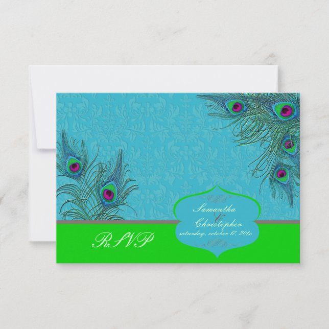 PixDezines rsvp Peacock Charm (Anverso)