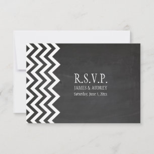 PixDezines rsvp pizarra+chevron
