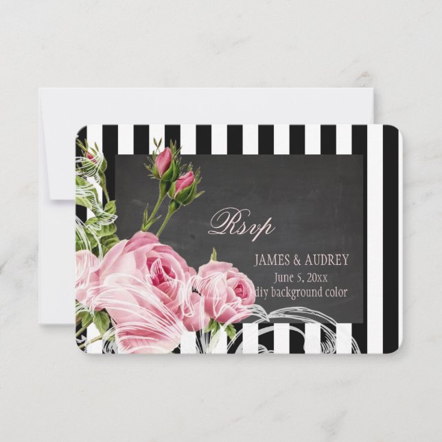 PixDezines rsvp pizarra+rosas vintage+remolinos (Anverso)
