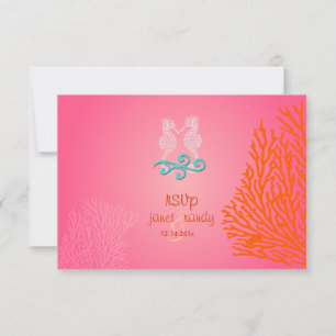 PixDezines rsvp Seahorse, fiesta de playa