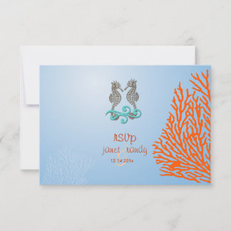 PixDezines rsvp Seahorse, fiesta de playa