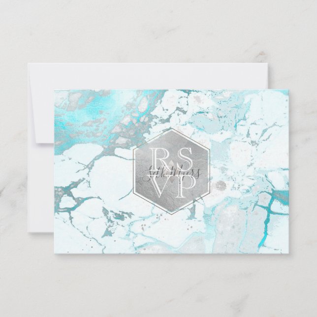 PixDezines RSVP Silver Honeycomb Bar Mitzvah ✡ (Anverso)