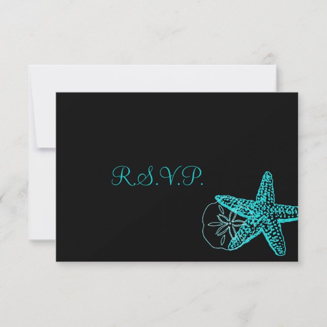PixDezines rsvp Starfish/Beach Weddings (Anverso)