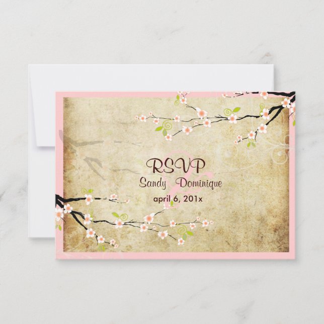 PixDezines rsvp Vintage Sakura (Anverso)