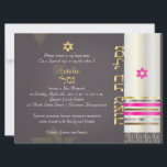 PixDezines Tallit/Star of David/DIY fondo<br><div class="desc">PixDezines imitación de murciélago con tallo de seda mitzvah... adornado con finas gafas de oro, plata, cobre y rosa caliente.. cortinas sobre tu invitación... el fondo es, por supuesto, personalizable, así como los tipos de letra y sus colores. La luz de las mesas está recubierta de plata, oro, cobre y...</div>