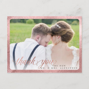 PixDezines Tarjeta de agradecimiento de boda/Guión