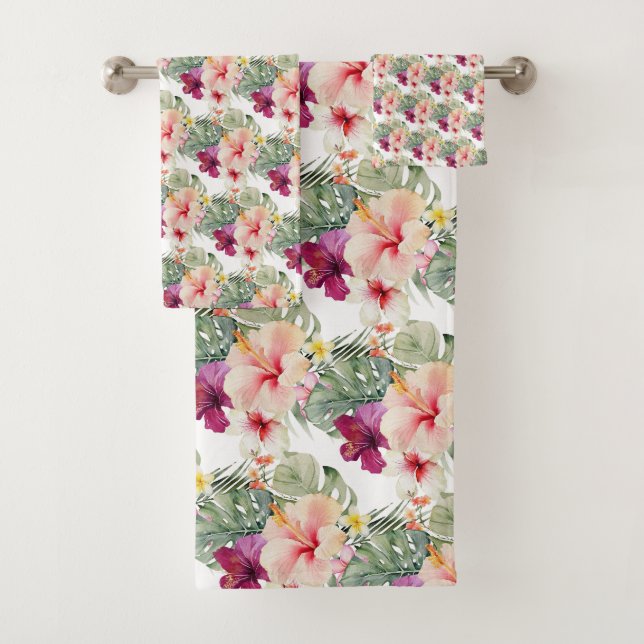 PixDezines Tropical Paradise Floral Foliage (In situ)