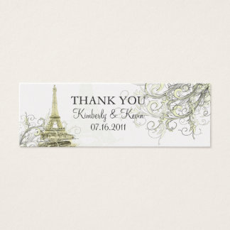 PixDezines Vintage Torre Eiffel + Swirls