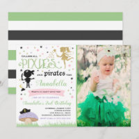 Pixe Y Pirata Invitación Al Cumpleaños Pirata